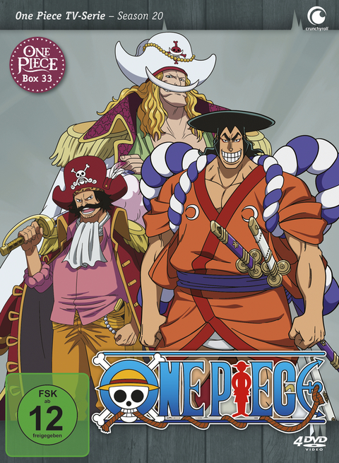 One Piece - TV-Serie - Box 33 (Episoden 952 - 975) [4 DVDs] - Hiroaki Miyamoto, Junji Shimizu, K&ocirc;nosuke Uda, Munehisa Sakai