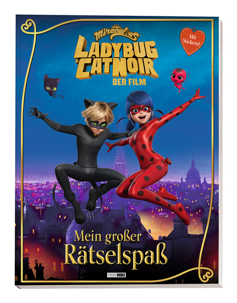 Miraculous: Ladybug & Cat Noir Der Film: Mein gro&szlig;er R&auml;tselspa&szlig; -  Panini