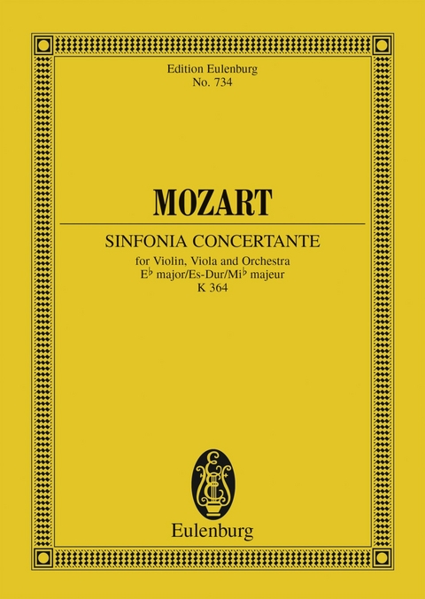 Sinfonia concertante Eb major - Wolfgang Amadeus Mozart