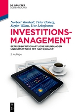 Investitionsmanagement - Varnholt, Norbert; Hoberg, Peter; Wilms, Stefan; Lebefromm, Uwe