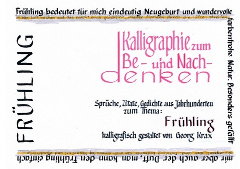 Fr&uuml;hling - Georg Krax