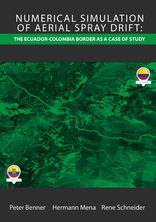 Numerical Simulation of Aerial Spray Drift: the Ecuador-Colombian border as a case of study