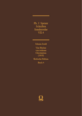 Philipp Jakob Spener: Schriften - 