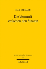 Die Vernunft zwischen den Staaten - Max Erdmann