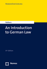 An Introduction to German Law - Robbers, Gerhard