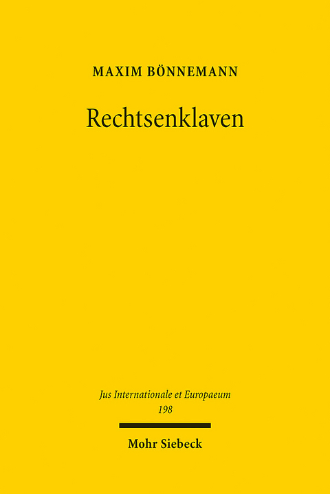 Rechtsenklaven - Maxim B&ouml;nnemann