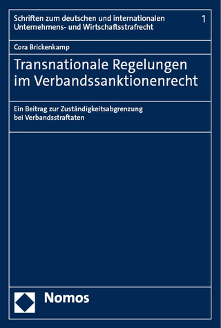 Transnationale Regelungen im Verbandssanktionenrecht