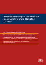 Paket Vorbereitung auf die mündliche Steuerberaterprüfung 2023/2024 - Arno Barzen, Harald Dauber, Christiane Holzner, Thomas Fränznick, Uwe Grobshäuser, Felix Hammes, Philipp Hammes, Jörg W. Hellmer, Lukas Hendricks, Andre Kaponig, Christoph Voos, Jens Kollmar, Klaus Pientka, Rolf-Rüdiger Radeisen, Sabrina Krennrich-Böhm, Anja Herzberg, Christian Michel, Christian Mirbach, Mirko Neufang, Michael Schäfer