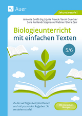 Biologieunterricht mit einfachen Texten 5-6 -  Franck,  Quecke,  Ruhland,  Wa&szlig;ner,  Zerr