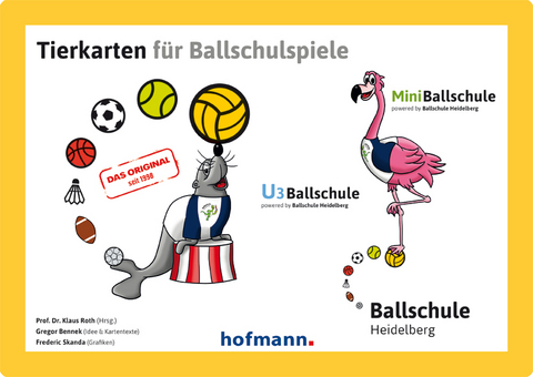 Tierkarten f&uuml;r Ballschulspiele - Klaus Roth, Gregor Bennek