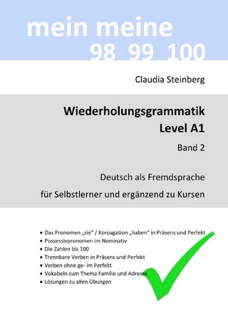 DaF - Wiederholungsgrammatik / DaF - Wiederholungsgrammatik A1 - Band 2