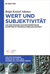 Wert und Subjektivit&auml;t - Brigit Kn&uuml;sel Adamec