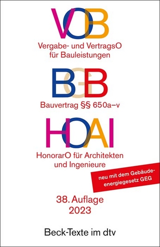 VOB / BGB / HOAI