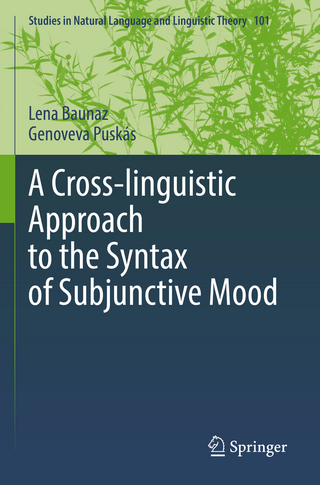 A Cross-linguistic Approach to the Syntax of Subjunctive Mood