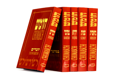 Chumasch Raschi Set - Rabbi Salomon Ben Isack, Samson Raphael Hirsch