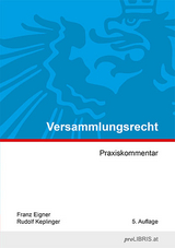 Versammlungsrecht - Franz Eigner, Rudolf Keplinger