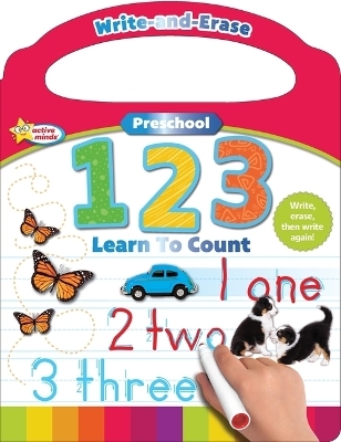 Active Minds Write-And-Erase Preschool 123 -  Sequoia Children's Publishing
