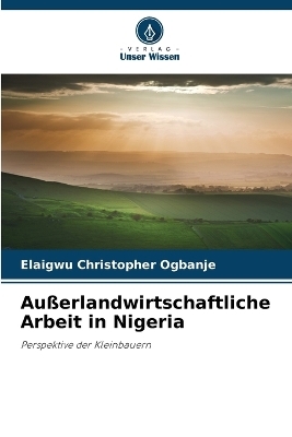 Außerlandwirtschaftliche Arbeit in Nigeria