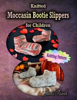 Knitted Moccasin Bootie Slippers for Children