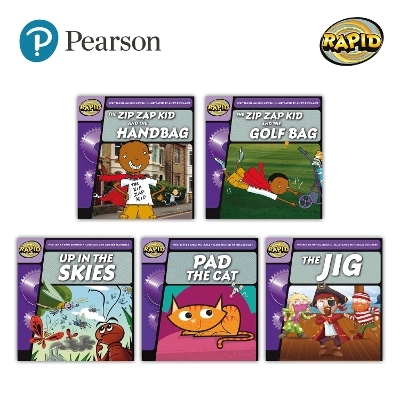 Intervention Rapid Phonics Print Pack (single copy of every reader plus Teacher Guides and wallchart)