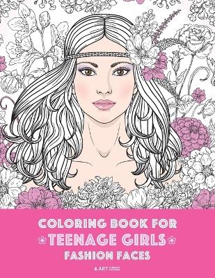 Coloring Book For Teenage Girls