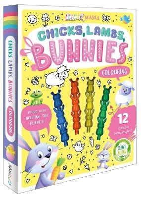 Chicks, Lambs, Bunnies Colouring -  Igloo Books Ltd