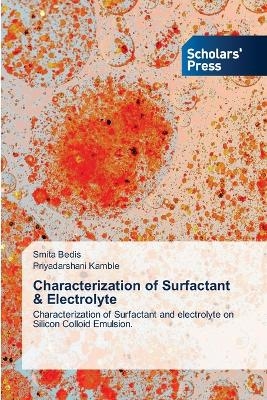 Characterization of Surfactant & Electrolyte - Smita Bedis, Priyadarshani Kamble