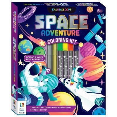 Kaleidoscope Coloring Space Adventure Kit - Hinkler Pty Ltd