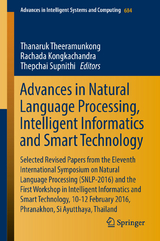 Advances in Natural Language Processing, Intelligent Informatics and Smart Technology - 
