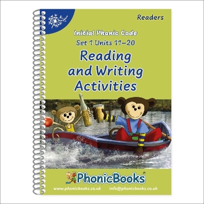 Phonic Books Dandelion Readers Reading and Writing Activities Set 1 Units 11-20 -  Phonic Books