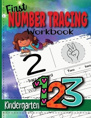 First Number Tracing Workbook for Kindergarten - Jocky Books