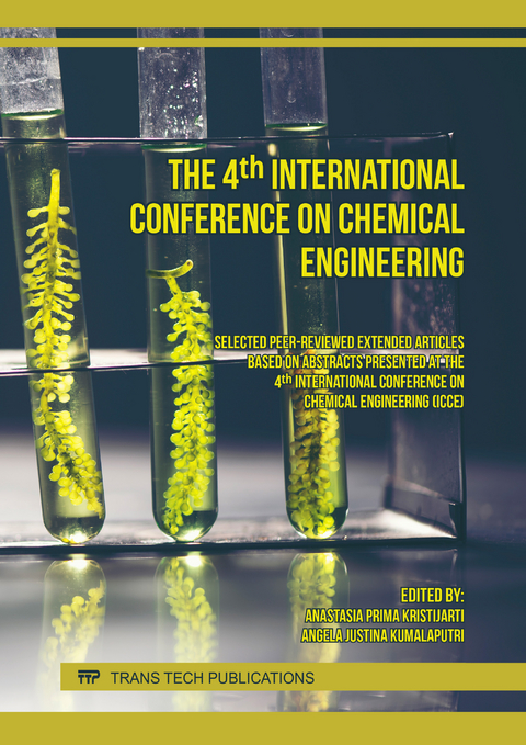 The 4th International Conference on Chemical Engineering - 