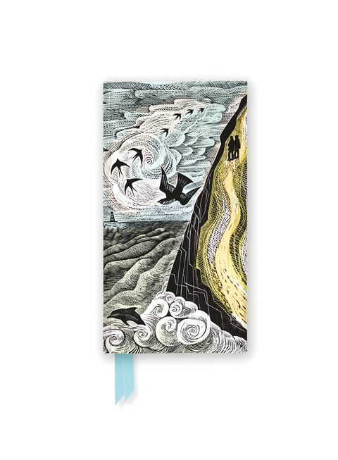 Angela Harding: Cornish Path (Foiled Slimline Journal) - 