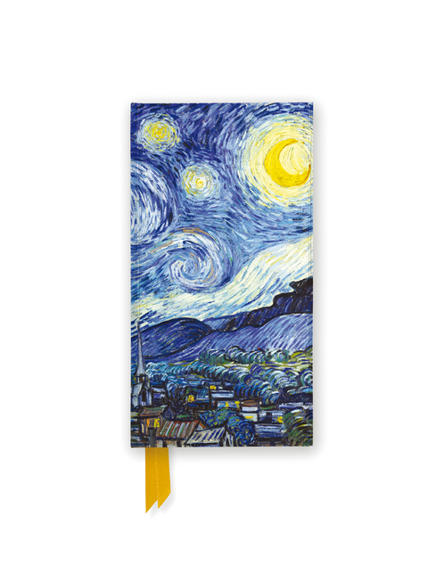 Vincent van Gogh: The Starry Night (Foiled Slimline Journal) - 