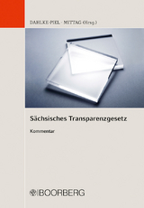 S&auml;chsisches Transparenzgesetz - 