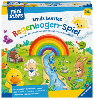 ministeps Emils buntes Regenbogen-Spiel - ab 24 Monate