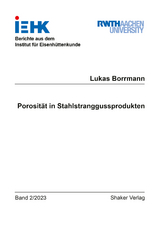 Porosit&auml;t in Stahlstranggussprodukten - Lukas Borrmann