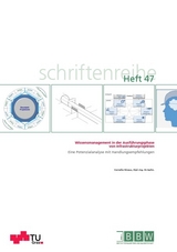 Wissensmanagement in der Ausf&uuml;hrungsphase von Infrastrukturprojekten - Cornelia Ninaus