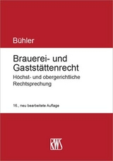 Brauerei- und Gastst&auml;ttenrecht - Udo B&uuml;hler
