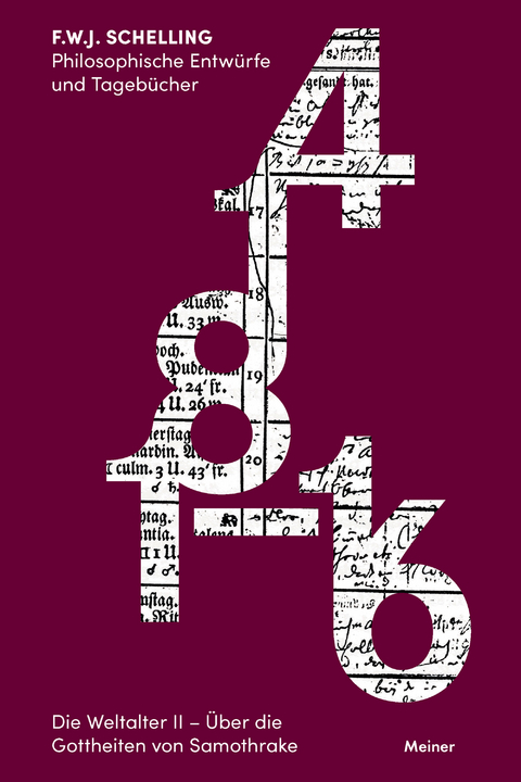 Philosophische Entw&uuml;rfe und Tageb&uuml;cher 1814&ndash;1816 - Friedrich Wilhelm Joseph Schelling