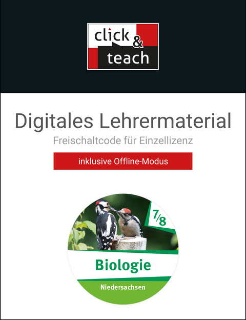 Biologie &ndash; Niedersachsen / Biologie NI click & teach 7/8 Box - Philipp Karl, Oliver Knapp, Simon Rosenbaum, Margit Schmidt, Christina Thiesing, B&auml;rbel Treiber de Espinosa, Thomas Nickl