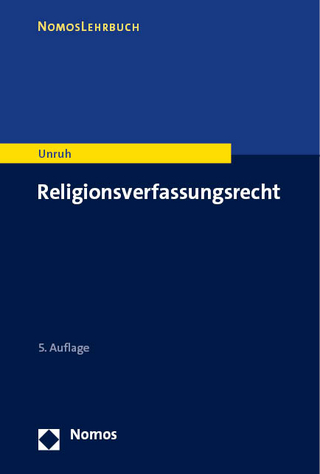 Religionsverfassungsrecht - Peter Unruh