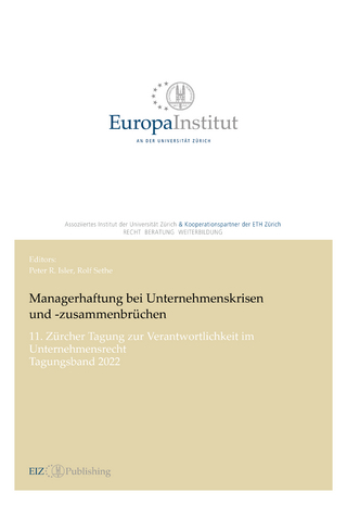 Managerhaftung bei Unternehmenskrisen und -zusammenbrüchen