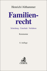 Familienrecht - Johannsen, Kurt H.; Henrich, Dieter; Althammer, Christoph