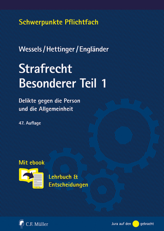Strafrecht Besonderer Teil 1 - Johannes Wessels; Michael Hettinger; Armin Engländer
