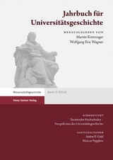 Jahrbuch f&uuml;r Universit&auml;tsgeschichte 23 (2020) - 
