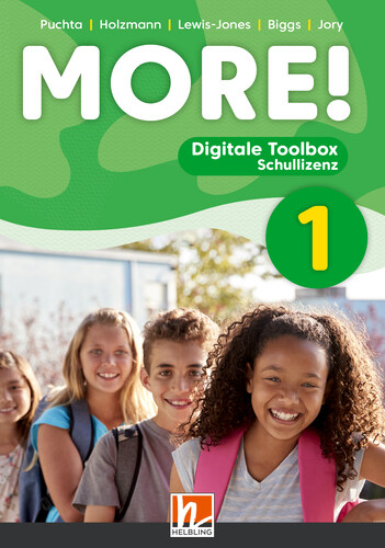 MORE! 1 (Lehrplan 2023) | Digitale Toolbox - Günter Gerngross, Herbert Puchta, Christian Holzmann, Peter Lewis-Jones, Jeff Stranks, Gavin Biggs