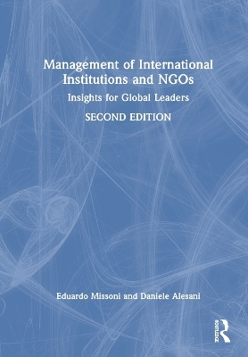 Management of International Institutions and NGOs