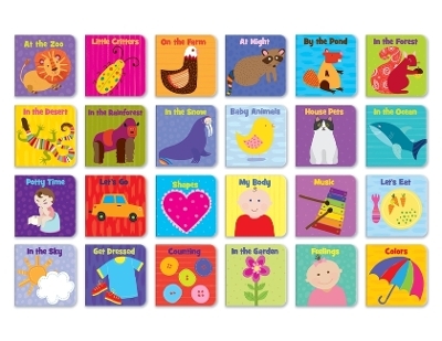 Baby's First Alphabet Words 24 Mini Book Block! -  Pi Kids