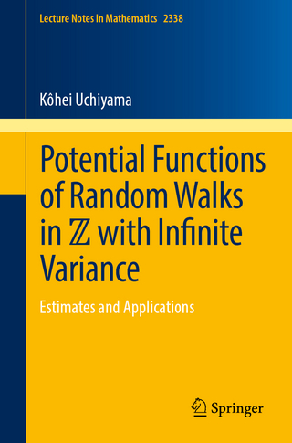Potential Functions of Random Walks in ℤ with Infinite Variance